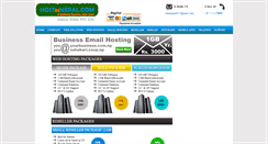 Desktop Screenshot of hostinnepal.com